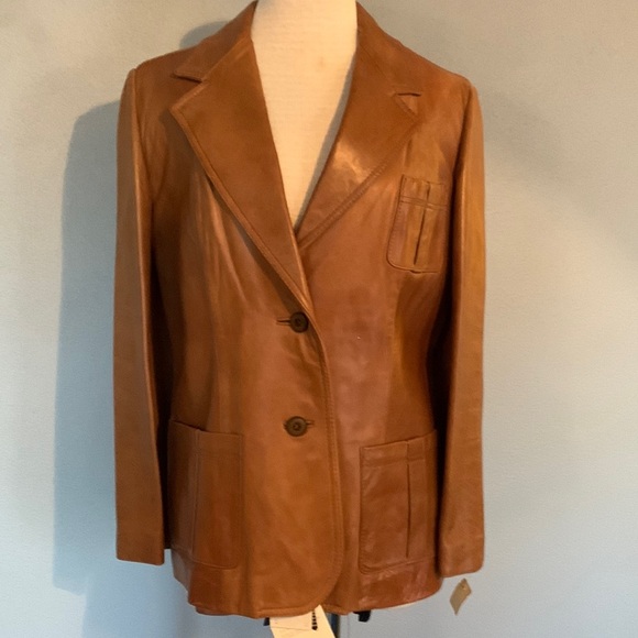 Skin Gear Jackets & Blazers - Vintage NWT Skin Gear leather coat.